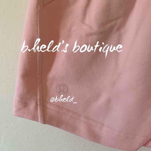 lululemon Inner Glow High-Rise Short 3" in Strawberry Milkshake Size 4 New NWT - Picture 13 of 16